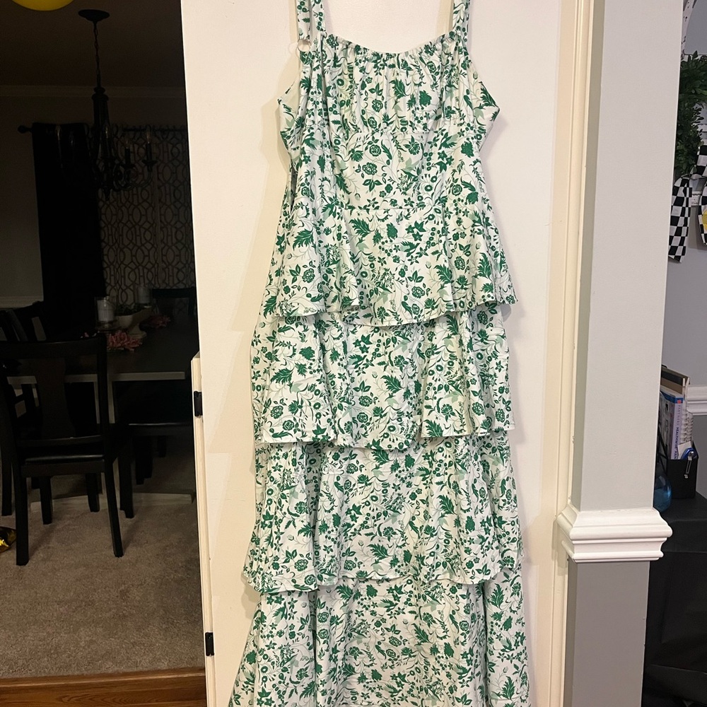 Floral Tiered Maxi Dress
